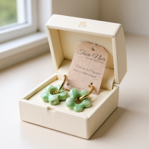 Boucle d'oreille céramique