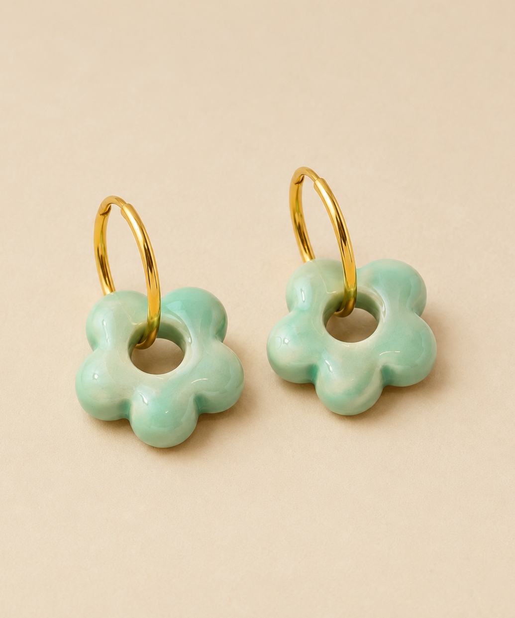 Boucles d’oreille céramique